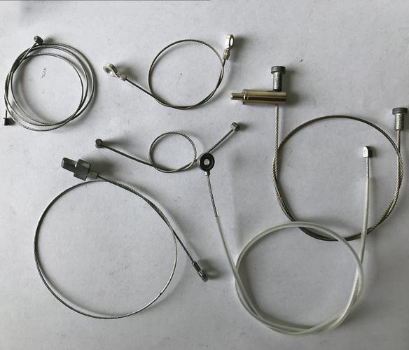 压铸锌合金头钢丝绳拉索器冲压压铸为一体不锈钢丝绳